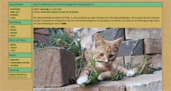 Desktop Screenshot of katzenfreiheit.de